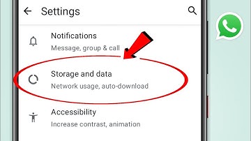WhatsApp Storage and Data Setting | Media Auto Download | Manage Storage 