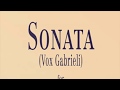 Miniature de la vidéo de la chanson Sonata (Vox Gabrieli) For Trombone And Piano