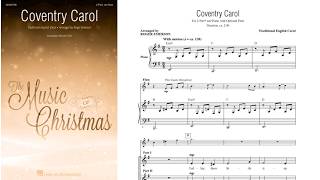 Coventry Carol | 2-Part Choir | Arr. Roger Emerson