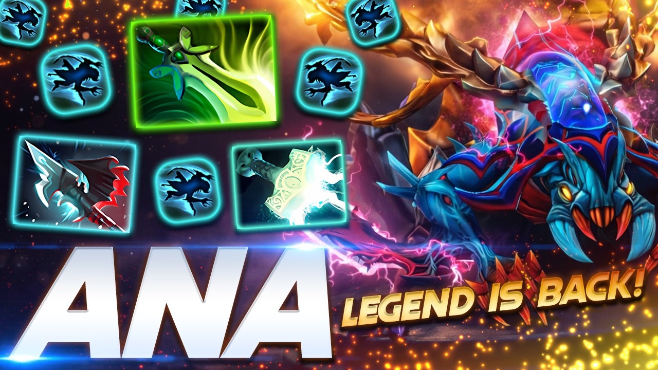 ana Weaver - Legend is Back! - Dota 2 Pro Gameplay [Watch & Learn]