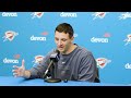 Coach Daigneault on SGA and OKC holding Boston to 45 2H points | Postgame Media | March 12, 2026
