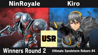 Ultimate Sandstorm Reborn #4 - NinRoyale (Dark Samus) vs Kiro (Corrin) - Winners Round 2