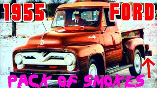 Ford charged extra for BUMPERS?  1955 Ford pickup sales film VINTAGE NOTAI!