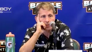 Eric Musselman, Layden Blocker postgame - North Carolina 87, Arkansas 72