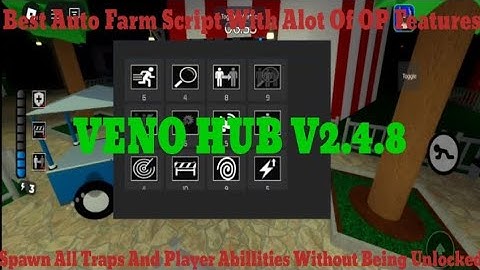 Piggy Script Spawn All Traps Player Abillities Without Being Unlockedauto farm etc | Veno Hub V2.4.8