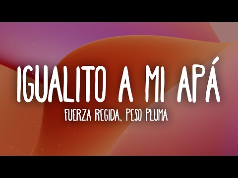 Fuerza Regida X Peso Pluma – Igualito A Mi Apá (Letra/Lyrics)