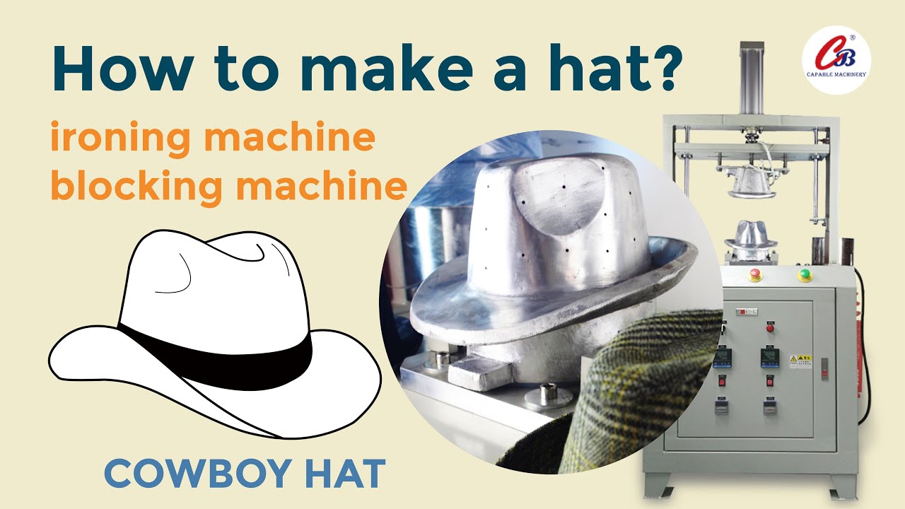 Hat machine A hat blocking machine for Panama Hat & felt hat