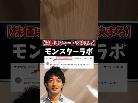 【モンスターラボ】今後の株価予測は動画の最後 #株式投資 #新nisa #モンスターラボ