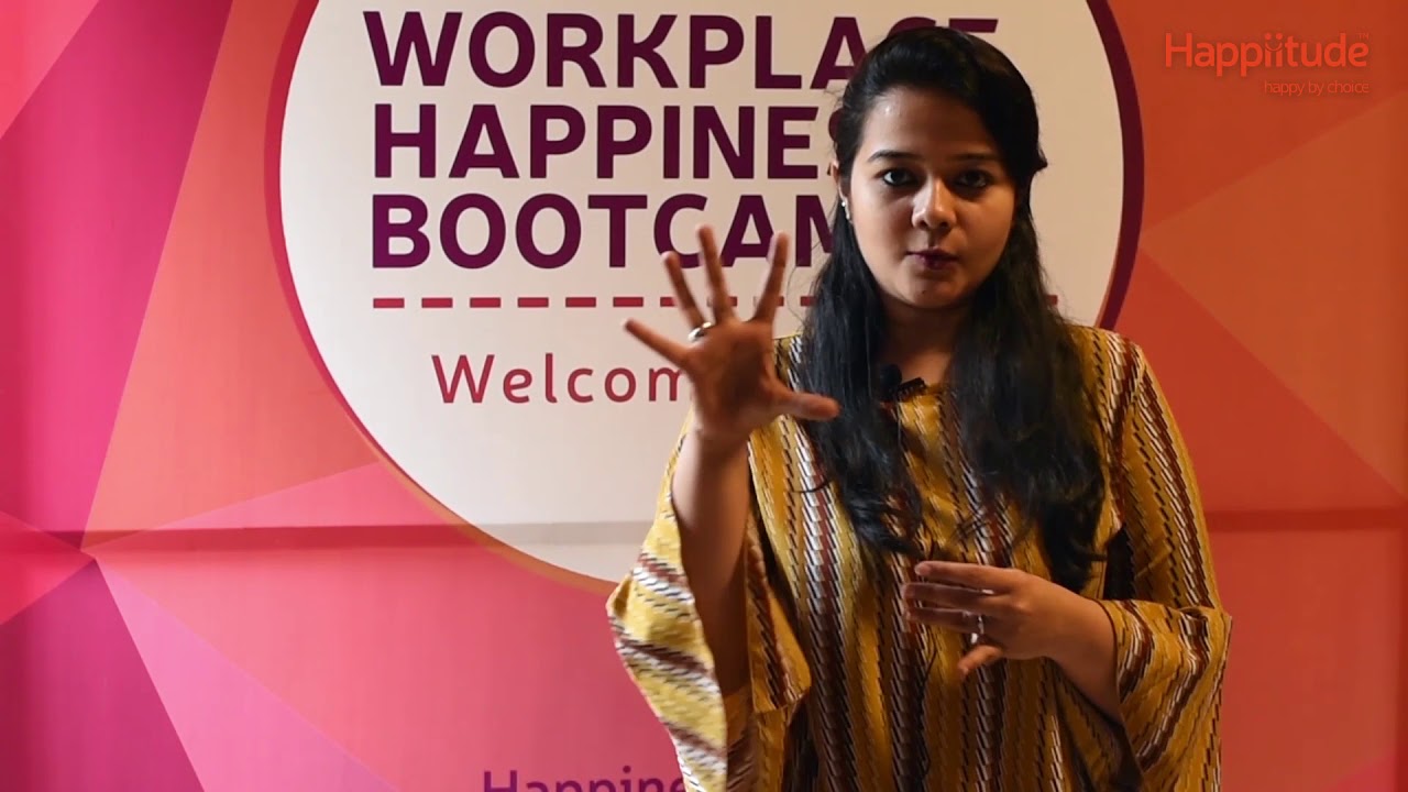 Happiitude Bootcamp Karna from Future Retail sharing her experience