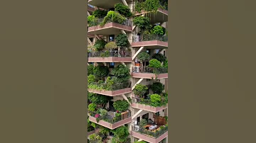 Greenest Apartment In The World Chengdu Sichuan China 