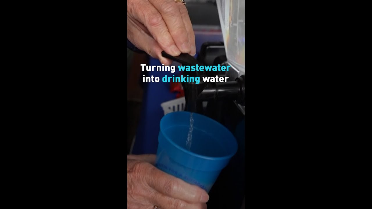 Turning wastewater into drinking water - YouTube