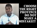 How I chose a Canadian Province | Factors to consider when picking a Province (part1)