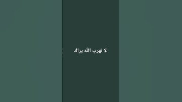لا تهرب الله يراك ❤ #القرآن_الكريم ❤ #آية_الكرسي ❤ #سورة_البقرة ❤ #اكسبلور ❤ #المصحف ❤ #راحة_نفسية ❤