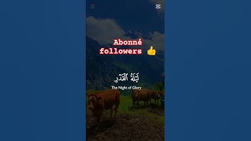 القران الكريم سوره القدر The Holy Quran, Surat Al-Qadr #القرآن_الكريم #المصحف