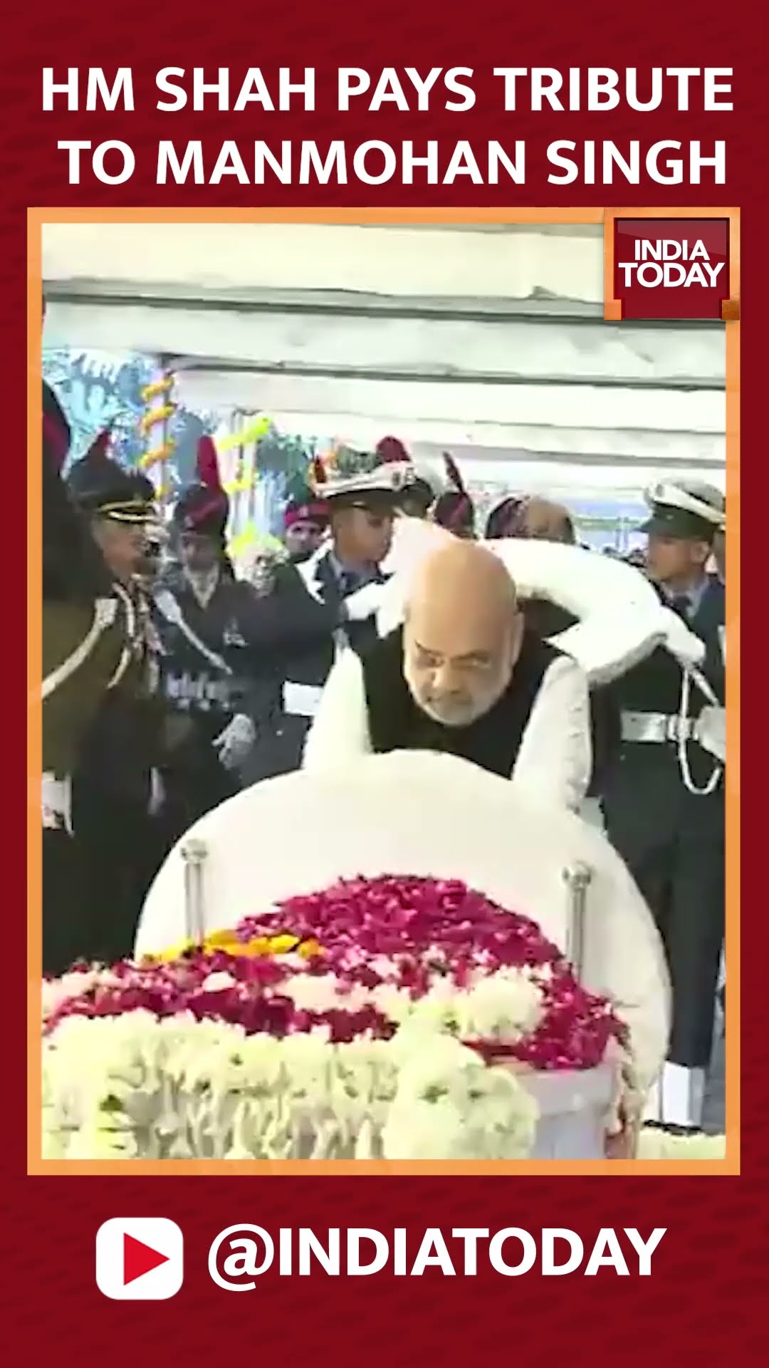 HM Amit Shah pays tribute to Former PM Dr Manmohan Singh | India Today