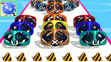 AZ Run - 2048 ABC Runner ! All Levels Gameplay (194-197) android, ios