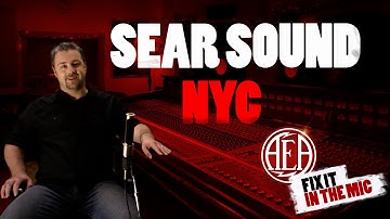 AEA Fix It In The Mic - Sear Sound NYC