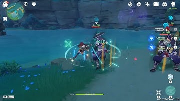 Candace ult buff comparison w/ Heizou