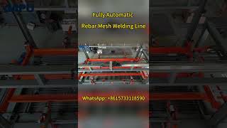 Fully Automatic Rebar Mesh Welding Line