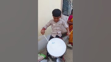 Thumbnail of Young Drums Player.. #india #instagram #shorts #trending #music #youtubeshorts #kids #drummer #boy
