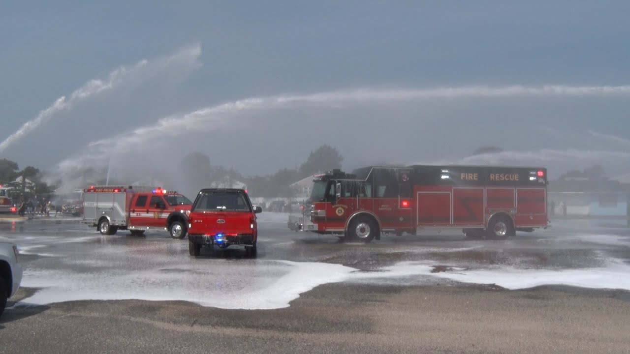 West Babylon,Ny Fire Department Double Wetdown YouTube