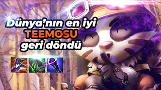 Yıllar da Geçse Dünya'nın En İyi Teemo'su Değişmez TEK ATAN TEEMO Wild Rift