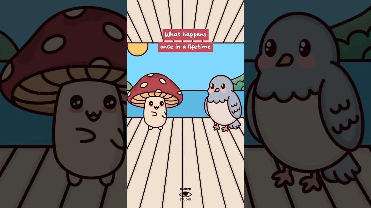 Think Carefully 🍄 Mushie & Birdie | Riddle Animation Meme | Original Audio: Mesly Shadow