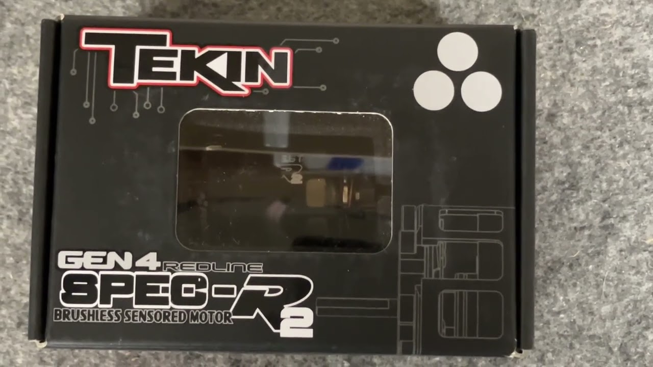 Данные анализатора Kv-гаусса двигателя Tekin Redline Gen4 R2 Spec