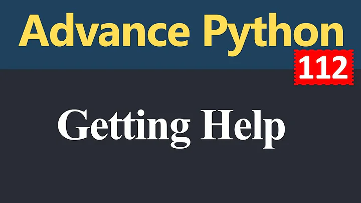 Getting Help in Python (Hindi)