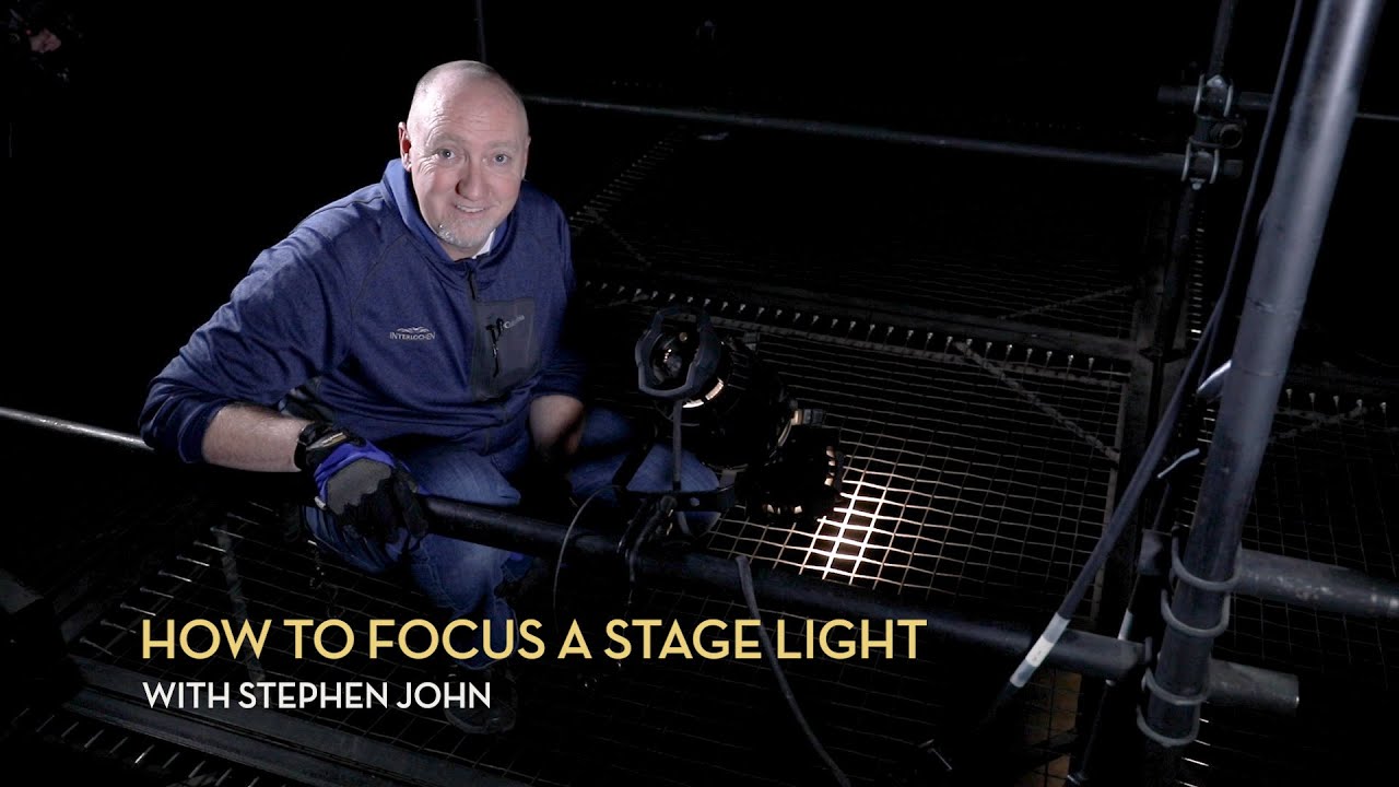 How to focus a stage light YouTube