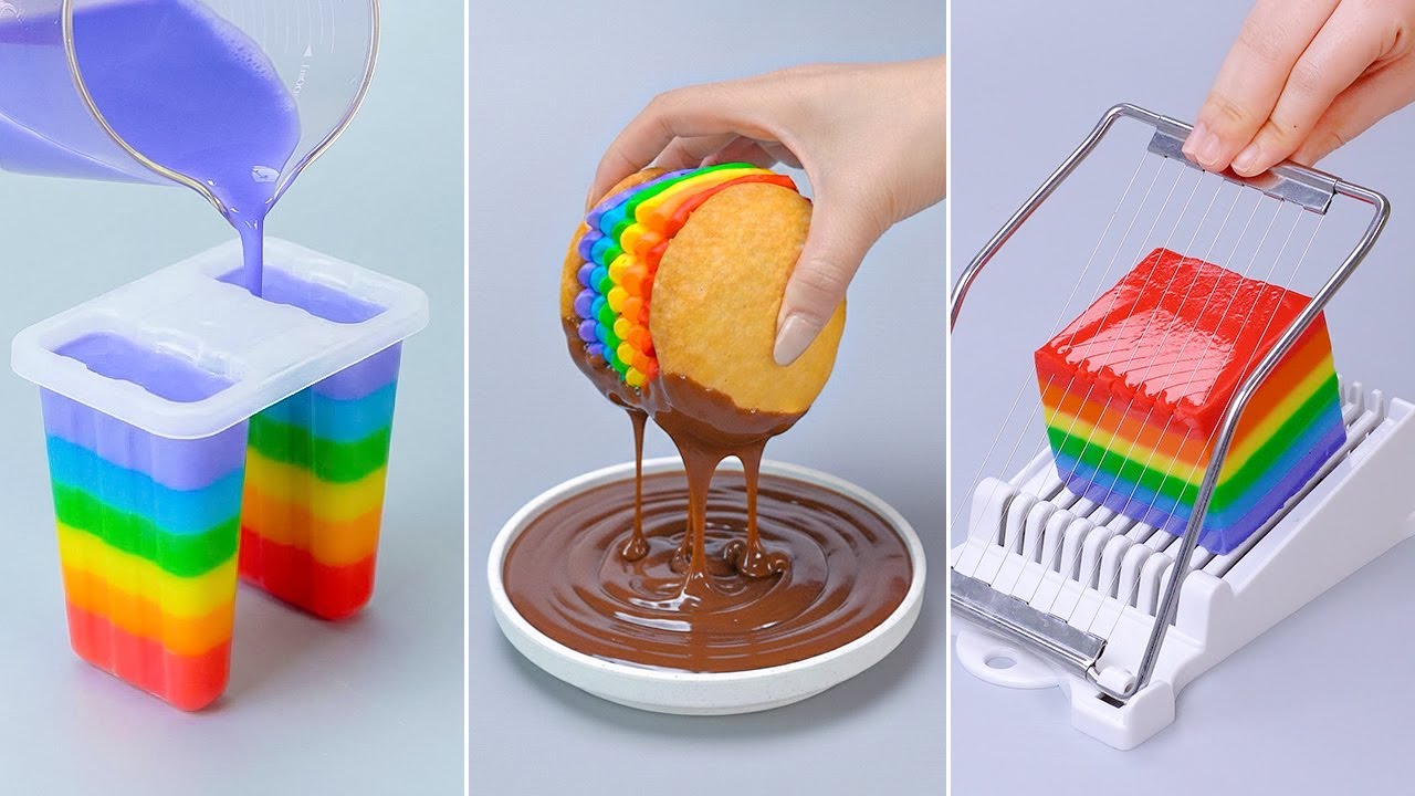 Tantangan Air Mancur Saus Coklat | Permen & Snack dengan Coklat Lapis | Easy Cake Recipes