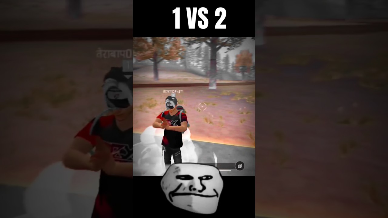 12YO Trollface 1v2 Movement 🔥 Insane Headshot Mastery