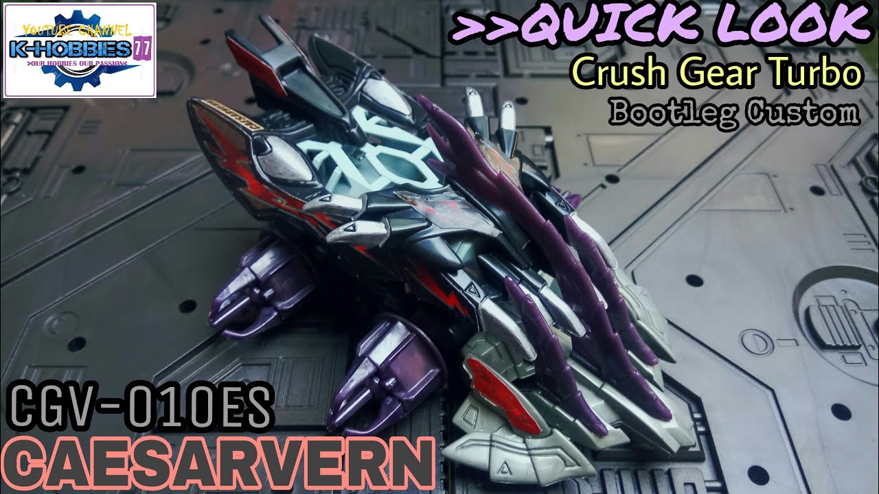 QUICK LOOK] Crush Gear Caesarvern [クラッシュギア] - YouTube