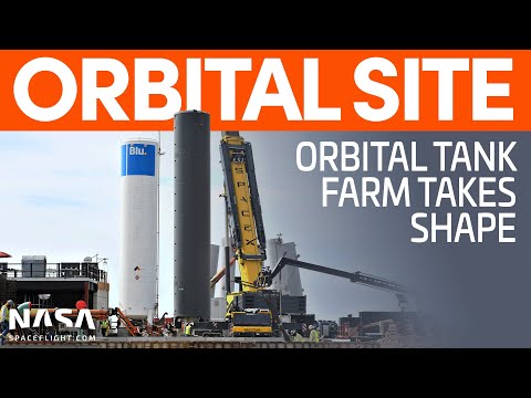 SpaceX Boca Chica: Orbital Launch Site's Tank Farm Takes Shape
