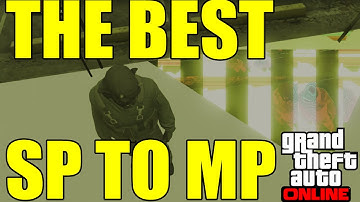 GTA 5 Online glitches - SP to MP glitch bring single player characters to online after patch 1.16