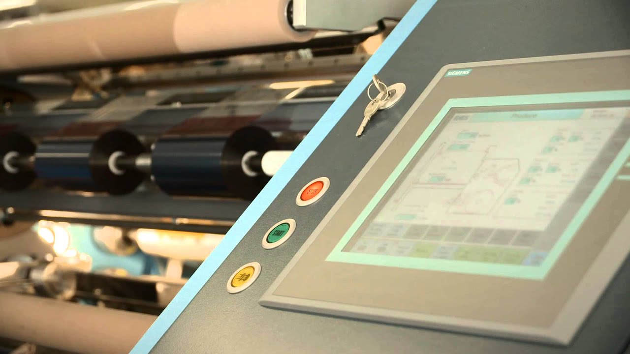 Kasha Ribbon Faes Quadro 400 Slitting Machine - YouTube