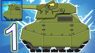 Merge Tanks 2: KV-44 Tank War - Gameplay Walkthrough Part 1 (iOS, Android)