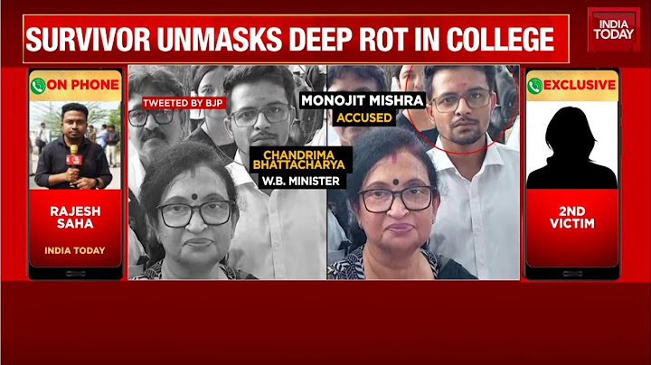 Kolkata Rape Case News: Second Survivor Speaks Out Against Manojit Mishra