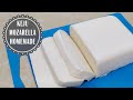 Resep Keju Mozarella Homemade | Cara membuat keju mozarella homemade