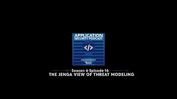 Adam Shostack -- The Jenga View of Threat Modeling