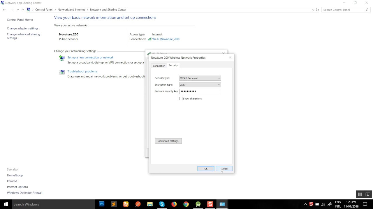 How to View Saved WiFi Network's Password (Win 7/8.1/8/10/) - YouTube