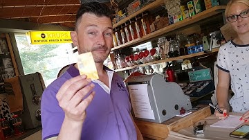 Paying with SmartCard at Adelheid Antique Store in Netherlands