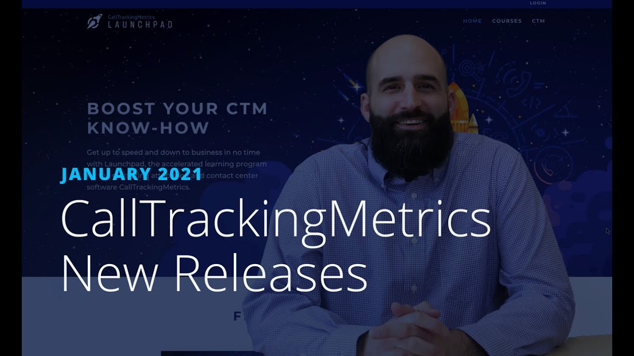 Drift Chat, AB Testing, and New Launchpad Training | CallTrackingMetrics Release Notes Jan 2021