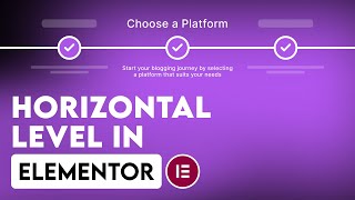 Add Horizontal Process Steps in Elementor FREE - No Code | WDesignKit 2026