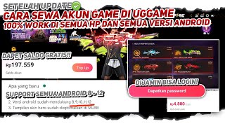 Cara Sewa Akun FF Di UGGame Versi Terbaru!