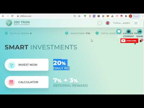 Trang web đầu tư TRX uy tín rút tiền về chỉ 1 giây lãi xuất 20%/1 ngày