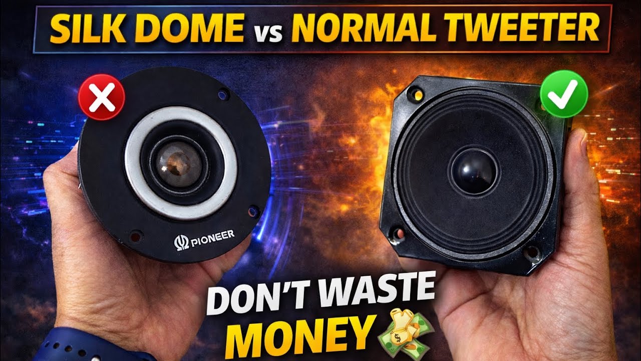Normal Tweeter vs Silk Dome 😱 Real Test | Silk Dome Worth Hai Ya Nahi?