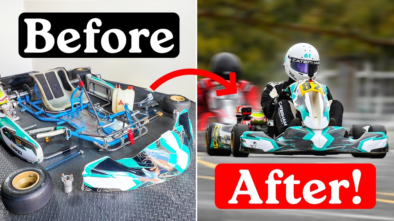 Полная сборка: картинг GX-UK за 1000 фунтов стерлингов