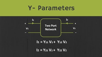 Y- Parameters Explained | Condition of Reciprocity and Symmetry for Y- parameters