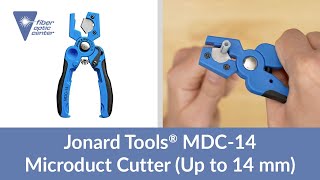 Jonard Tools MDC-14 Fiber Optic Microduct Cutter - Available from Fiber Optic Center